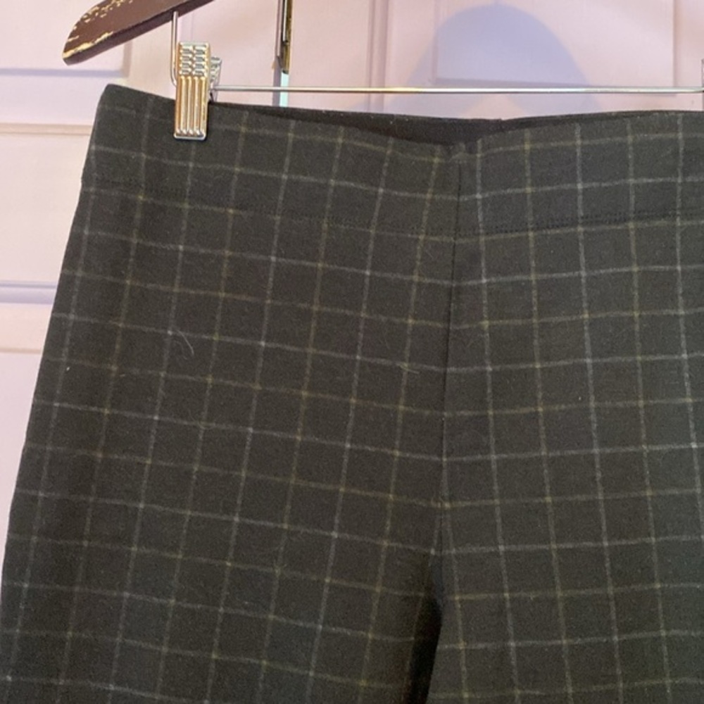 Brown Plaid Dress Slacks